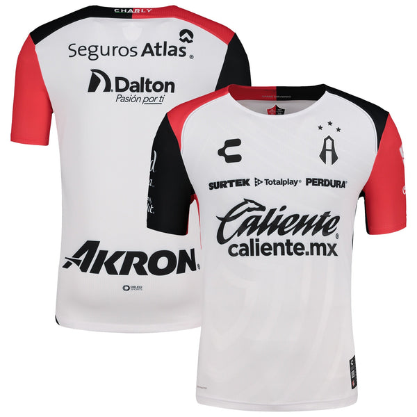 Club Atlas Charly 2024/25 Away Jersey - White/Black