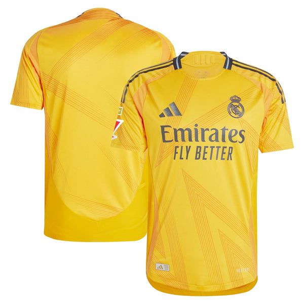 Real Madrid adidas 2024/25 Away Jersey - Orange