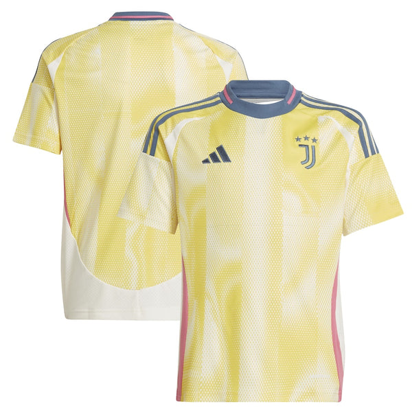 Juventus adidas Youth 2024/25 Away Jersey - Yellow