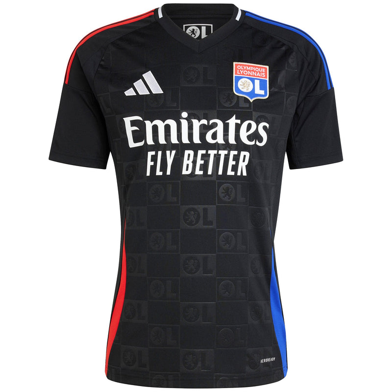 Olympique Lyonnais adidas 2024/25 Away Jersey - Black