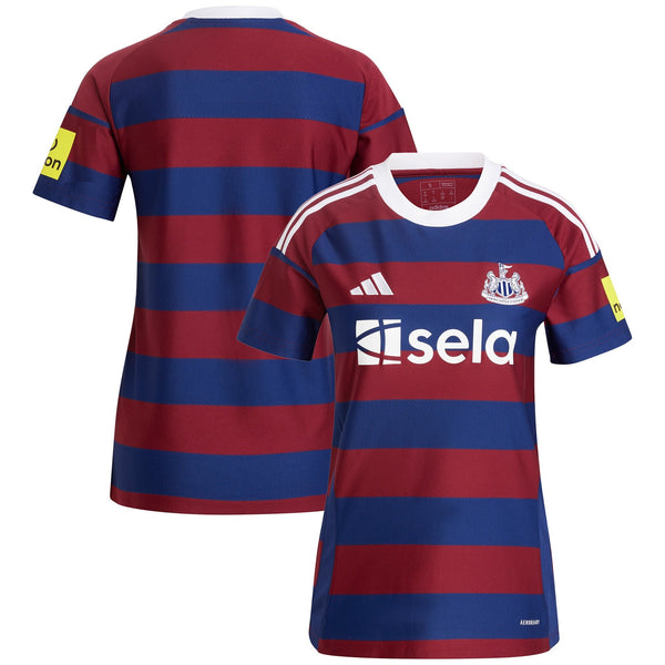 Newcastle United adidas Women's 2024/25 Away Jersey - Burgundy