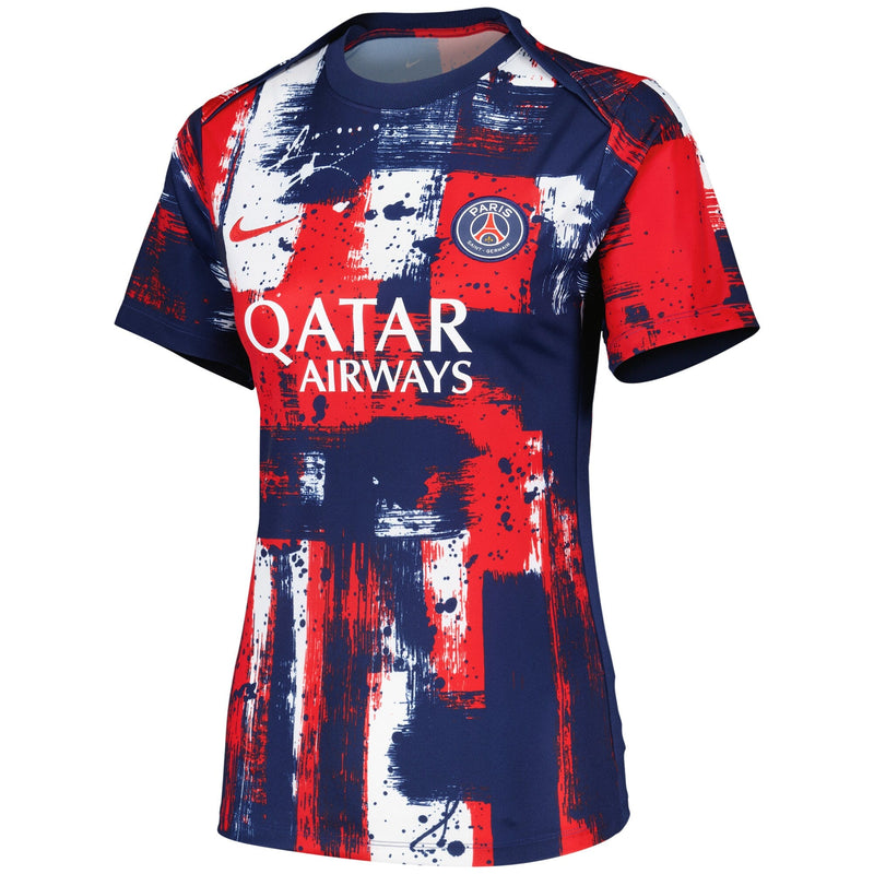 Paris Saint-Germain Nike Women's 2024/25 Home Academy Pro Pre-Match Top - Navy