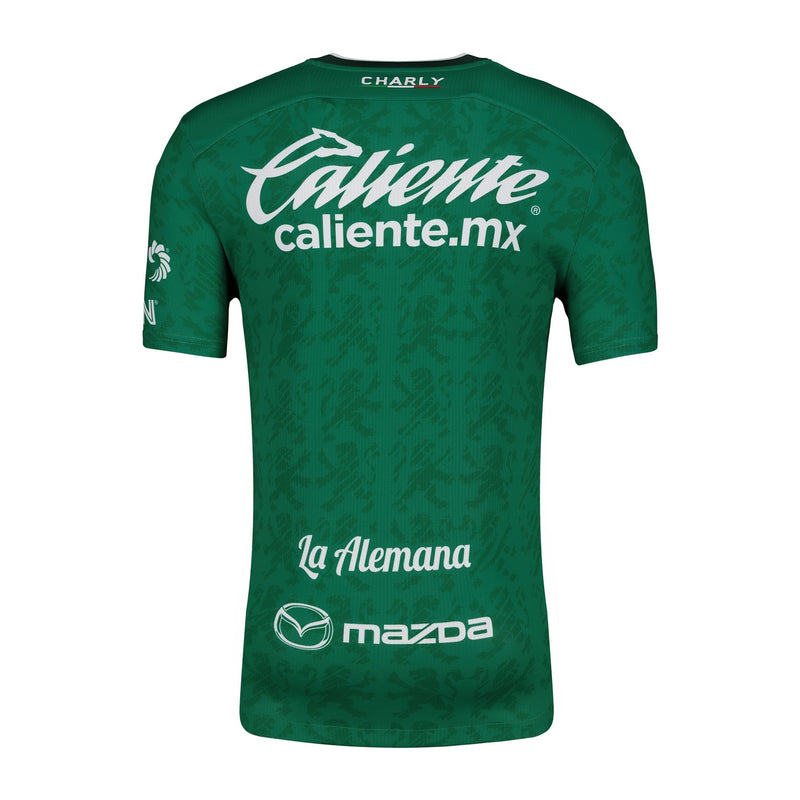 Club Leon Charly 2024/25 Home Jersey - Green/White