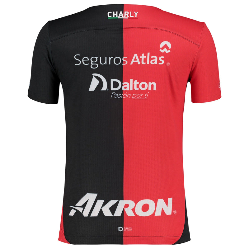 Club Atlas Charly 2024/25 Home Jersey - Red/Black