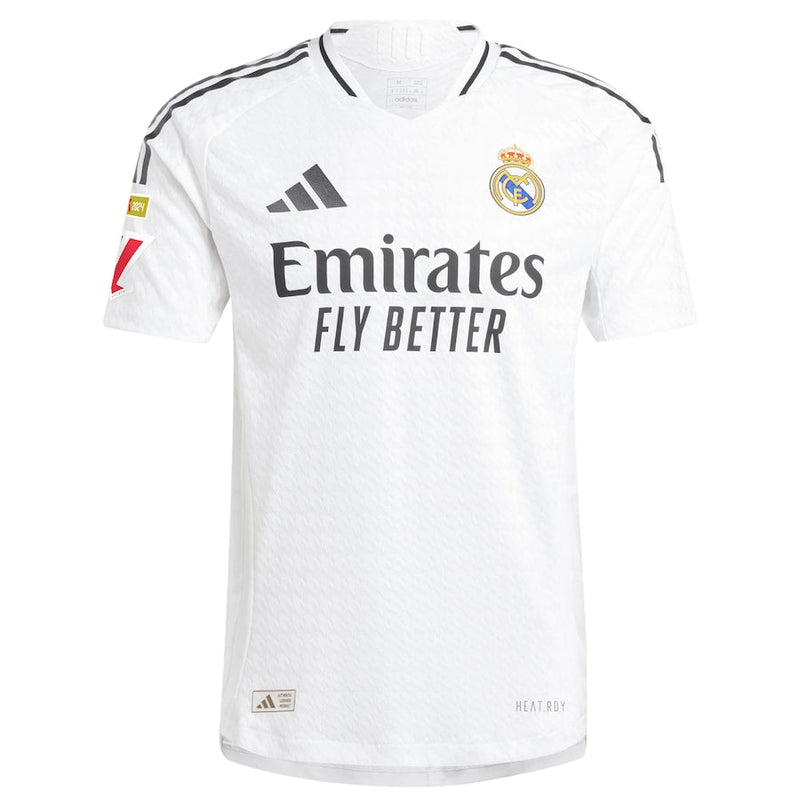 Kylian Mbappé Real Madrid adidas 2024/25 Home Player Jersey - White