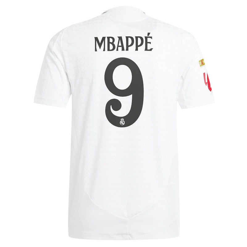 Kylian Mbappé Real Madrid adidas 2024/25 Home Player Jersey - White