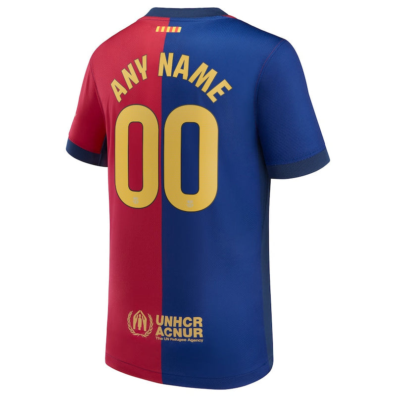 Barcelona Nike Youth 2024/25 Home Custom Jersey - Royal