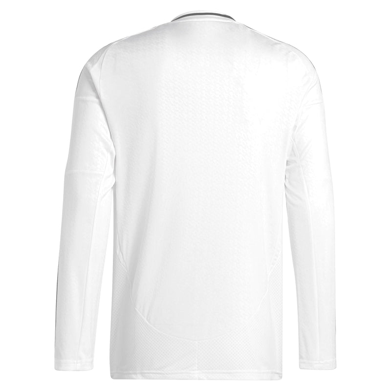 Real Madrid adidas 2024/25 Home Long Sleeve Jersey - White