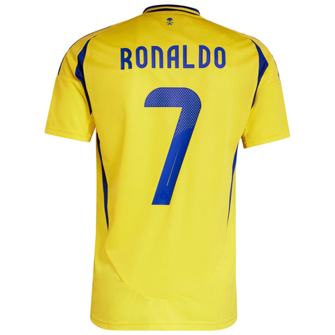 Cristiano Ronaldo Al-Nassr FC Authentic adidas 2024/25 Home Player Jersey - Yellow