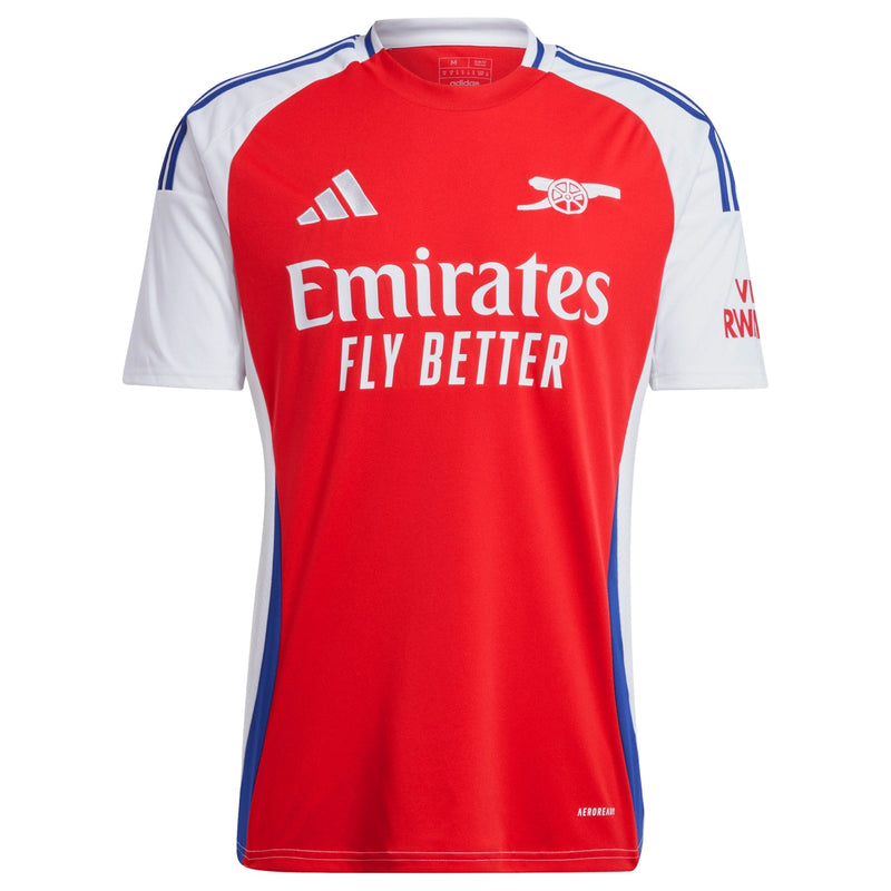 Gabriel Martinelli Arsenal adidas 2024/25 Home Player Jersey – Red