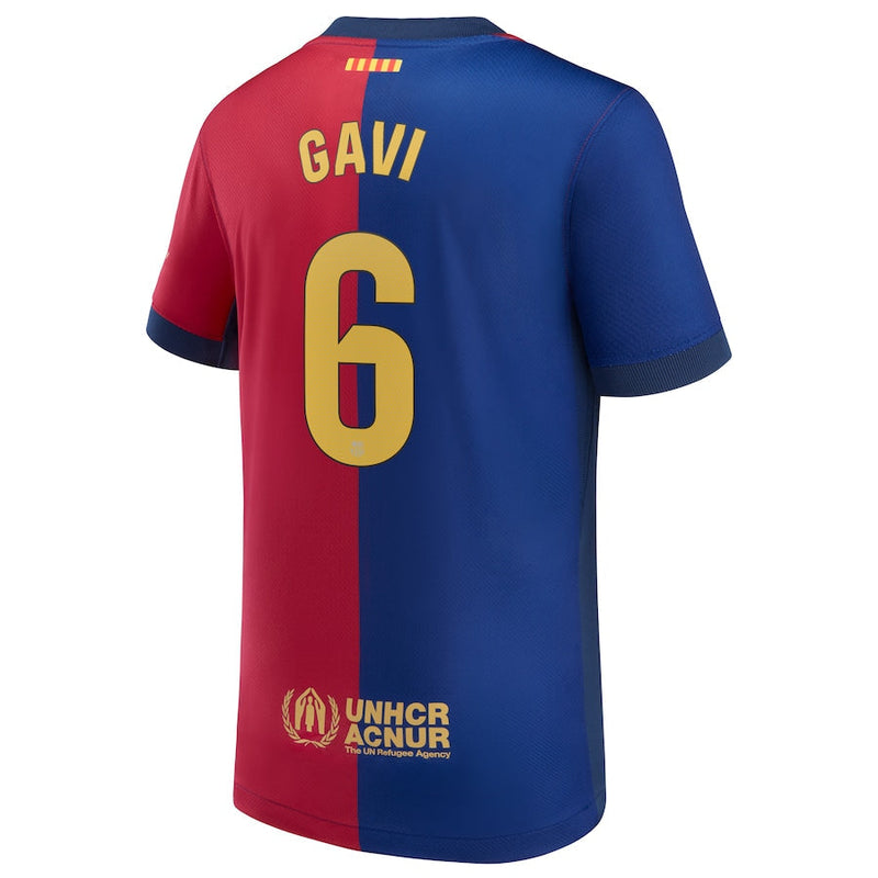 Gavi Barcelona Nike Youth 2024/25 Home Player Jersey - Royal