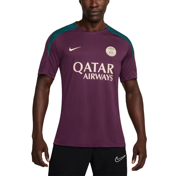 Paris Saint-Germain Nike 2024/25 Strike Performance Top - Burgundy