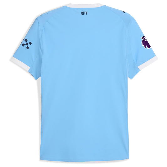 Manchester City Puma 2025/26 Home Jersey - Sky Blue