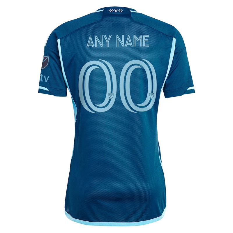 Sporting Kansas City  2024 Diamonds Our Forever Authentic Custom Jersey – Navy