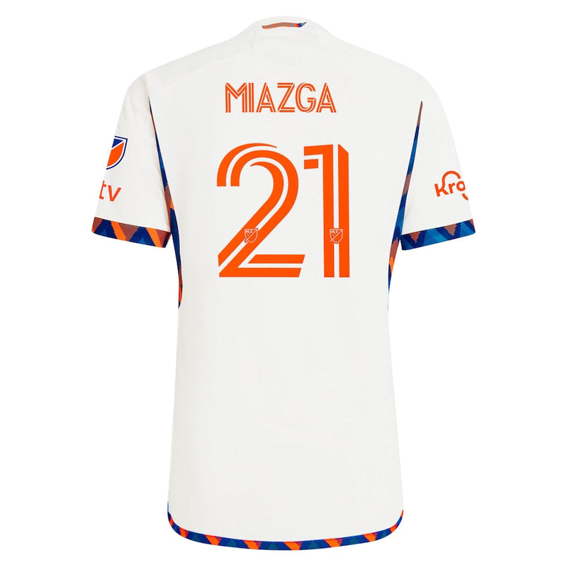 Matt Miazga FC Cincinnati  2024 The Canvas Kit Authentic Player Jersey - White