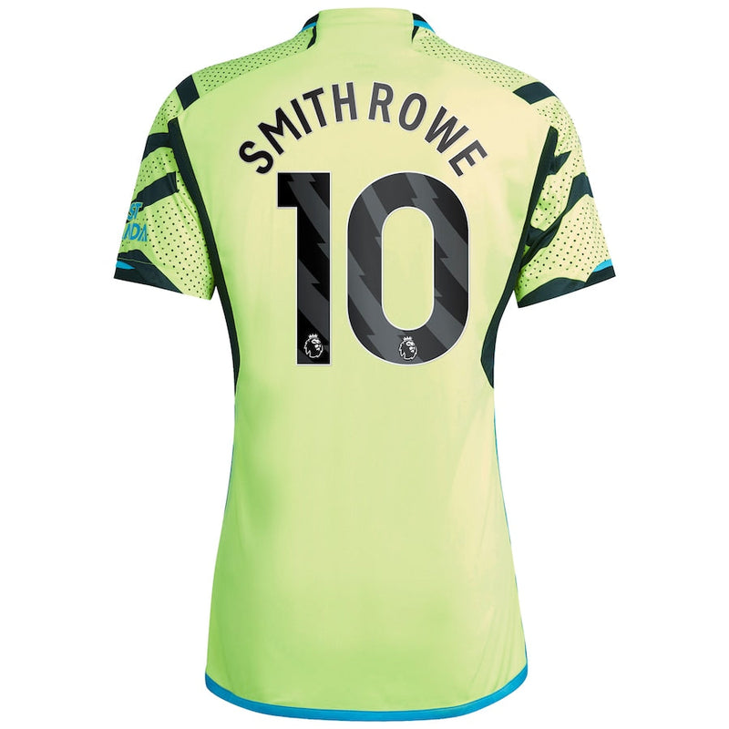 Emile Smith Rowe Arsenal  2023/24 Away Player Jersey - Yellow