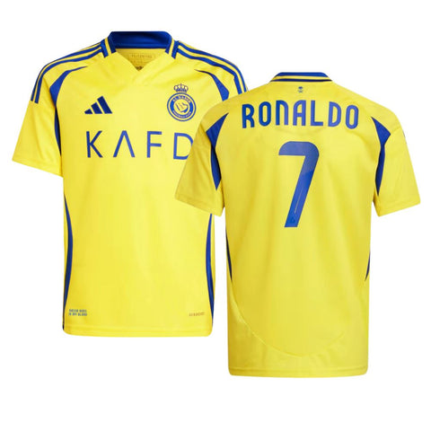 AL NASSR FC HOME JERSEY 24/25 RONALDO 7 authentic KIDS