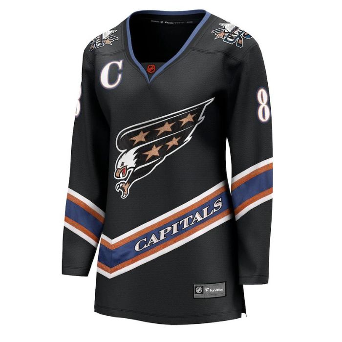 Alexander Ovechkin Washington Capitals Team Unisex Special Edition 2.0 Breakaway Player Jersey - Black - Champions Jerseys