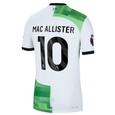 Alexis Mac Allister Liverpool 2023-24 Away Player Jersey - White