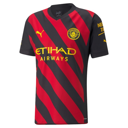 Manchester City Away Shirt   2022-23 Custom Unisex Jersey - Jersey Teams World