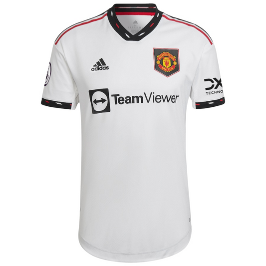 Cristiano Ronaldo Manchester United 2022/23 Away Player Unisex Jersey - White - Jersey Teams World