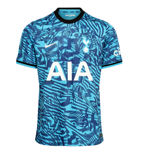 Tottenham Hotspur Third Shirt   2022/23 Custom Unisex Jersey  - Blue - Jersey Teams World