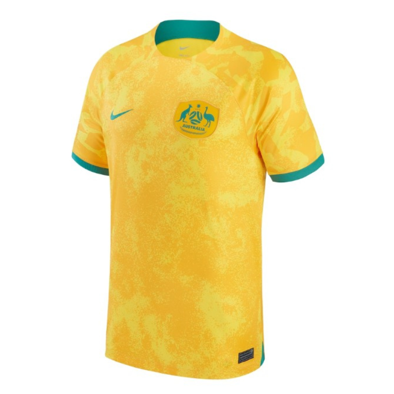 Australia Soccer Shirt Customized - Yellow