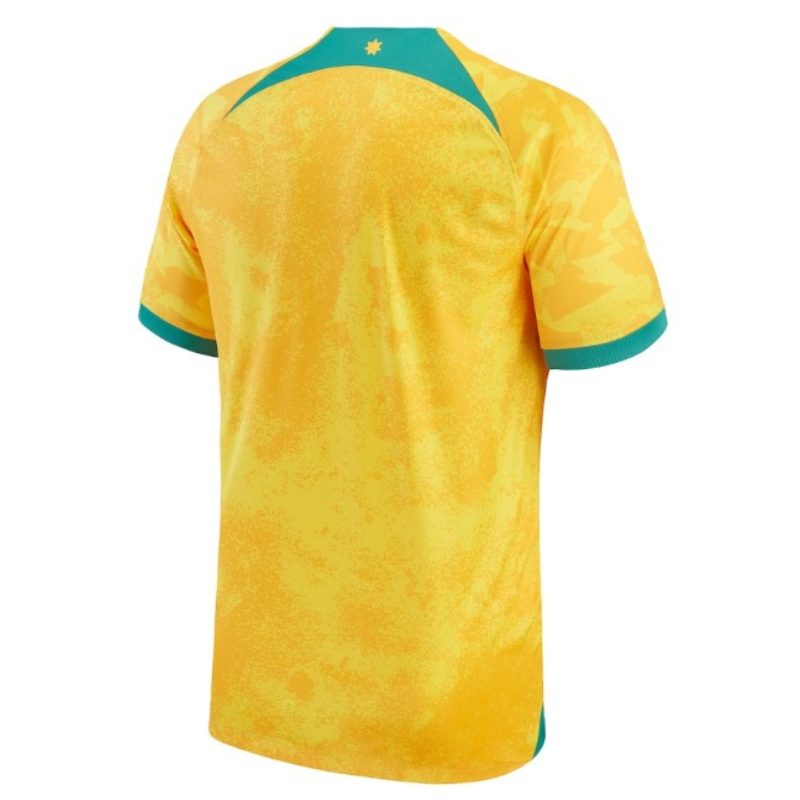 Australia Soccer Shirt Customized - Yellow