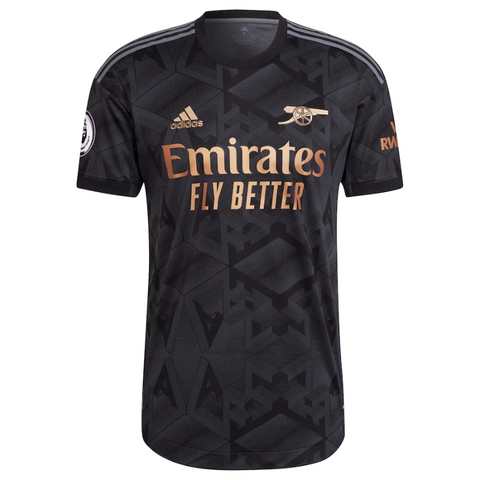 Arsenal 2022/23 Away Customized Unisex Jersey - Black - Jersey Teams World