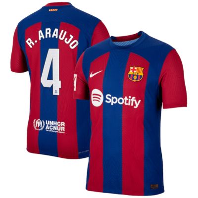 Ronald Araujo Barcelona 2023/24 Home Jersey - Royal