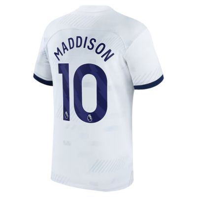 James Maddison Tottenham Hotspur 2023/24 Home Stadium Player Jersey - White