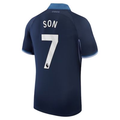 Son Heung-Min Tottenham Hotspur 2023/24 Away Stadium Player Jersey - Navy