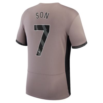 Son Heung-Min Tottenham Hotspur 2023/24 Third Stadium Player Jersey – Tan