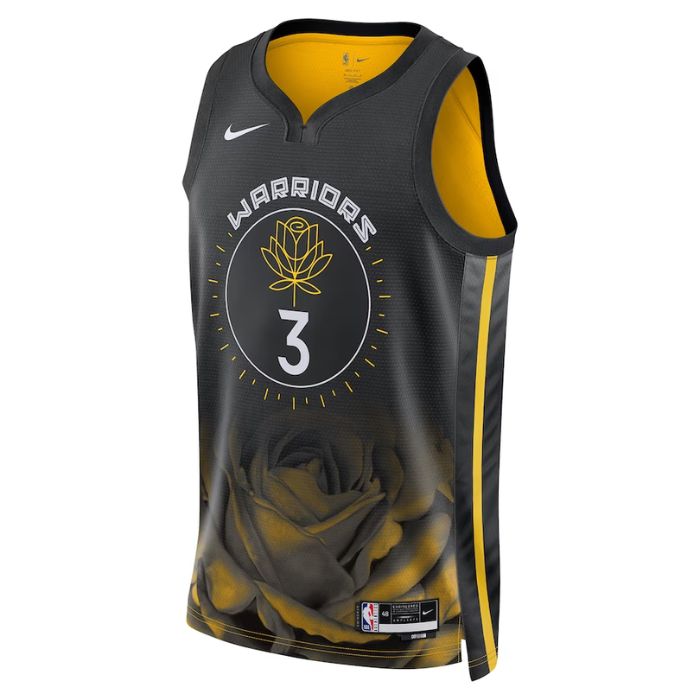 Jordan Poole Golden State Warriors Unisex 2022/23 Swingman Jersey - City Edition - Black - Champions Jerseys