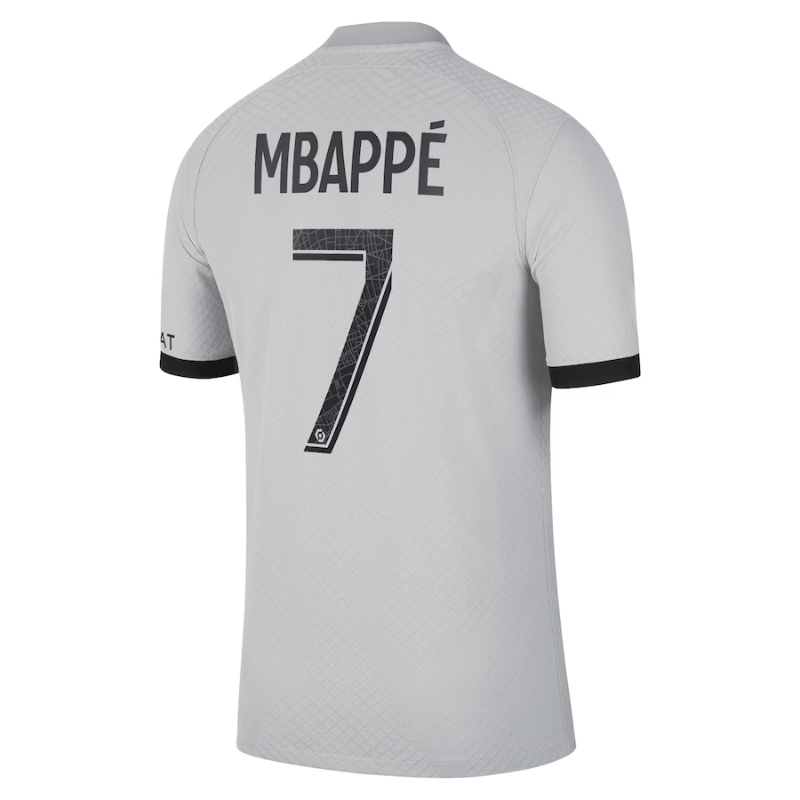 Kylian Mbappé Paris Saint-Germain Jordan 2022/23 Authentic Away Vapor Match  Player Jersey - Black