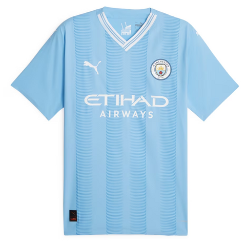 Manchester City Home Shirt 2023-24 - Foden 47 printing Jersey - Blue - Jersey Teams World