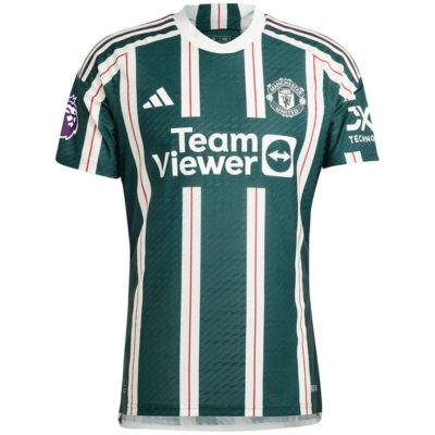 Alejandro Garnacho Manchester United 2023/24 Away Jersey - Green