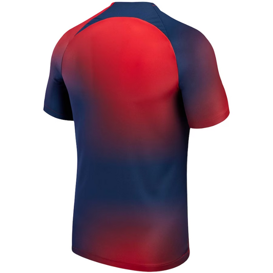 Paris Saint-Germain Shirt 2023/24 Academy Pro Pre-Match Top - Navy - Jersey Teams World