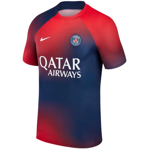 Paris Saint-Germain Shirt 2023/24 Academy Pro Pre-Match Top - Navy - Jersey Teams World