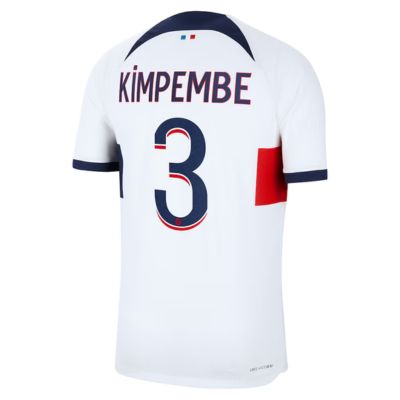 Presnel Kimpembe Paris Saint-Germain 2023/24 Away Player Jersey - White