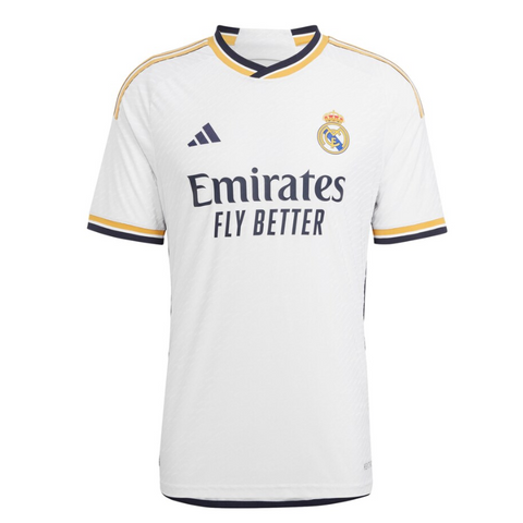 Real Madrid Home Shirt 2023-24 with Benzema 9 printing - White - Jersey Teams World