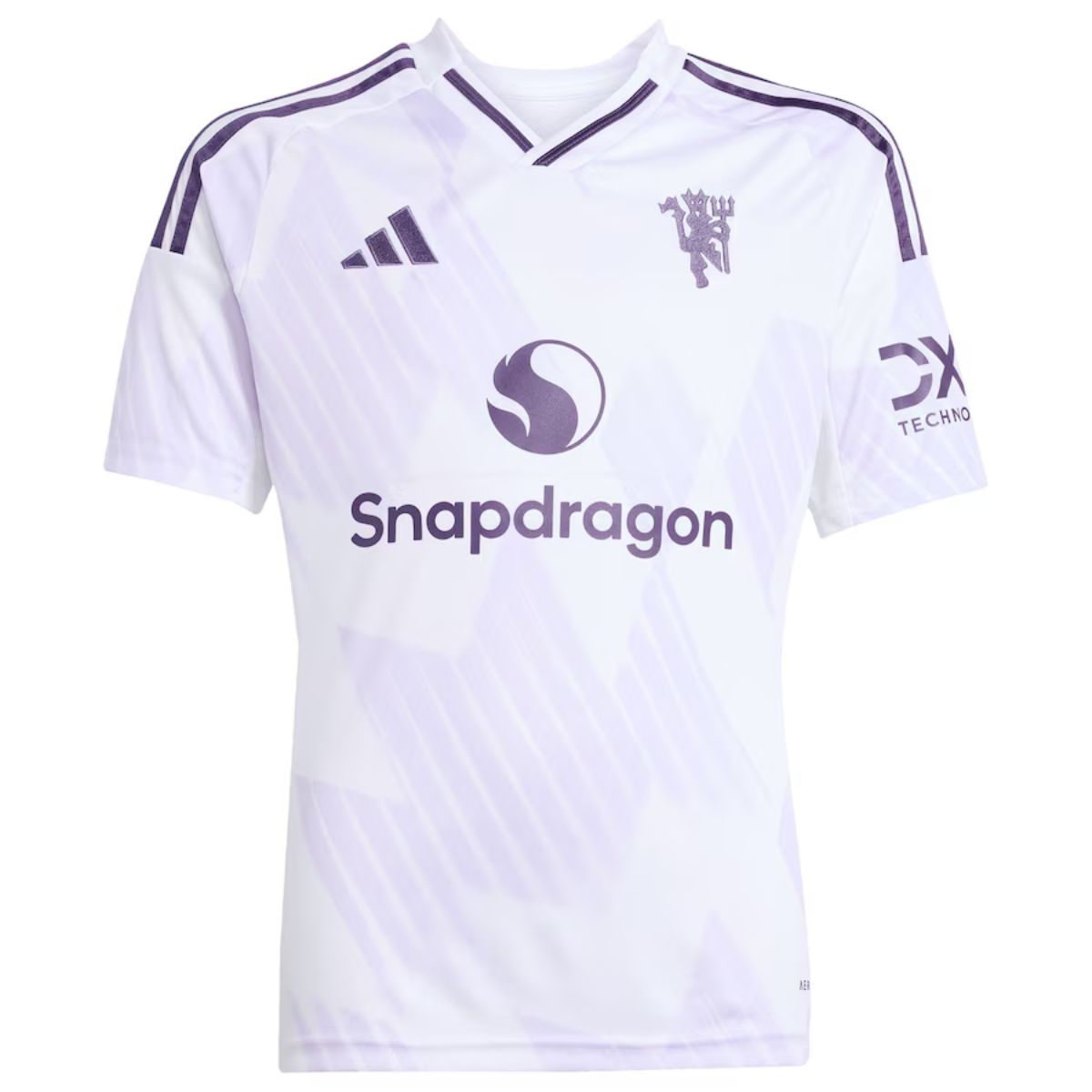 Manchester United adidas Away Shirt 2025-26 with Ronaldo 7 printing