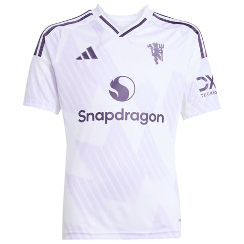 Manchester United adidas Away Shirt 2025-26 with Ronaldo 7 printing