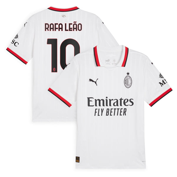 AC Milan PUMA Away Shirt 2024-25 with Rafa Leao 10 printing