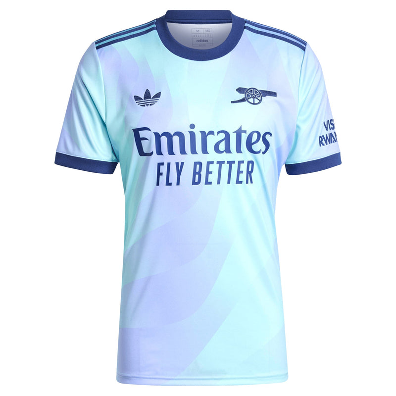 Arsenal adidas Third Shirt 2024-25 with Rice 41 printing