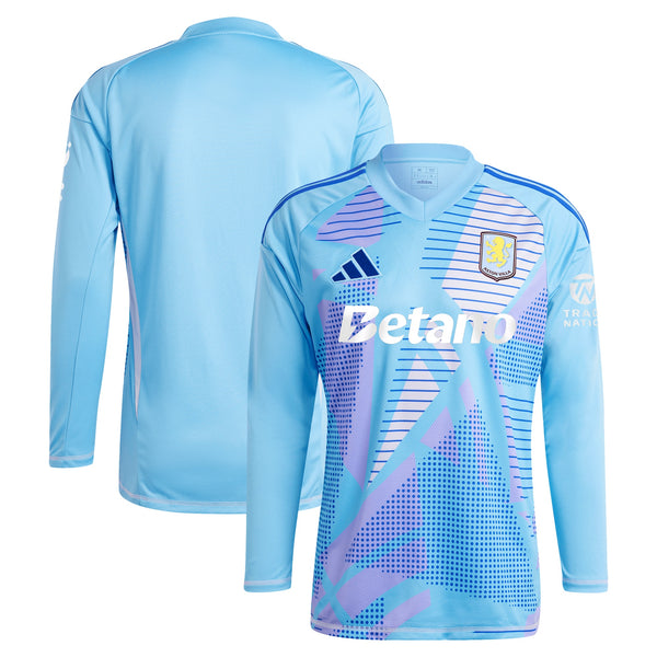 Aston Villa Adidas Goalkeeper Shirt 2024-25 - Long Sleeve