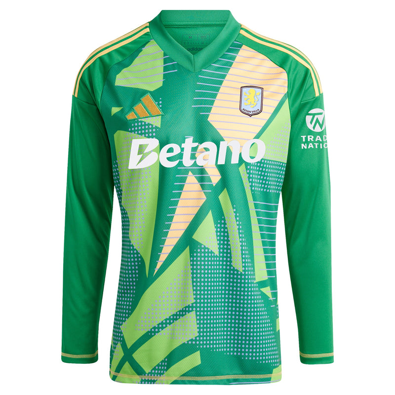 Aston Villa Adidas Goalkeeper Shirt 2024-25 - Long Sleeve