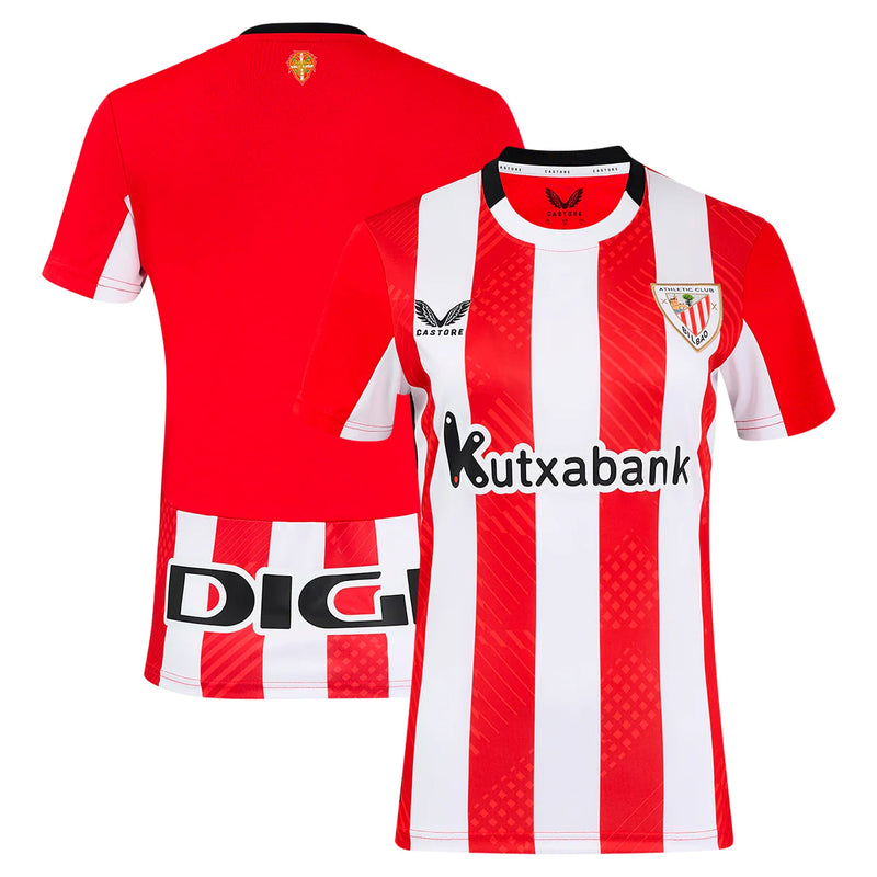 Athletic Bilbao Castore Home Shirt 2024-25 - Womens