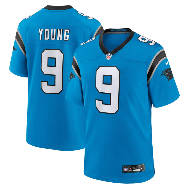 Carolina Panthers Nike Alternate Game Jersey 2023 NFL Draft First Round Pick - Blue - Bryce Young - Mens