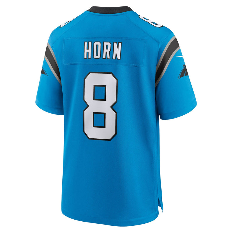 Carolina Panthers Nike Alternate Game Jersey - Blue - Jaycee Horn - Mens